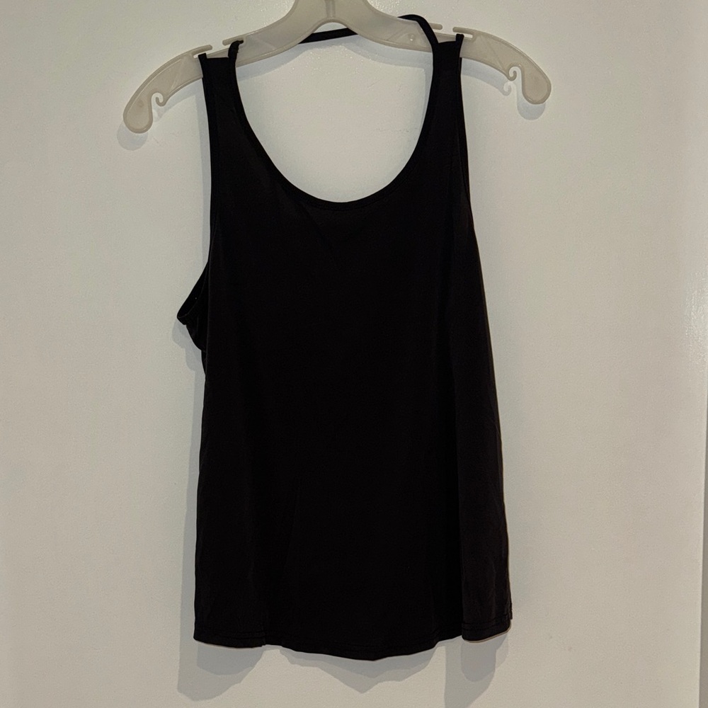 Sleek Black Women's Tank Top